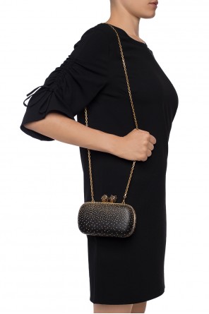 Shoulder bag with swarovski crystals, zdjęcie 2 Shoulder bag with swarovski crystals od Alexander McQueen